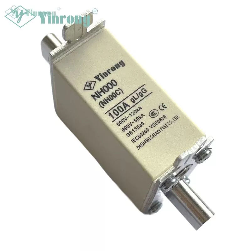 ฟิวส์ HRC ใบมีด 100A NH00C gG