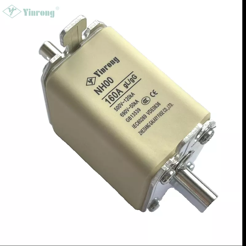 ฟิวส์ HRC ใบมีด 160A NH00 gG