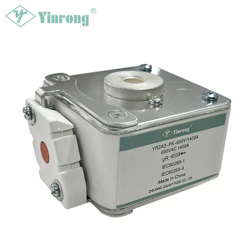 690VAC 1400A Square Body ฟิวส์ gR เร็วพิเศษ